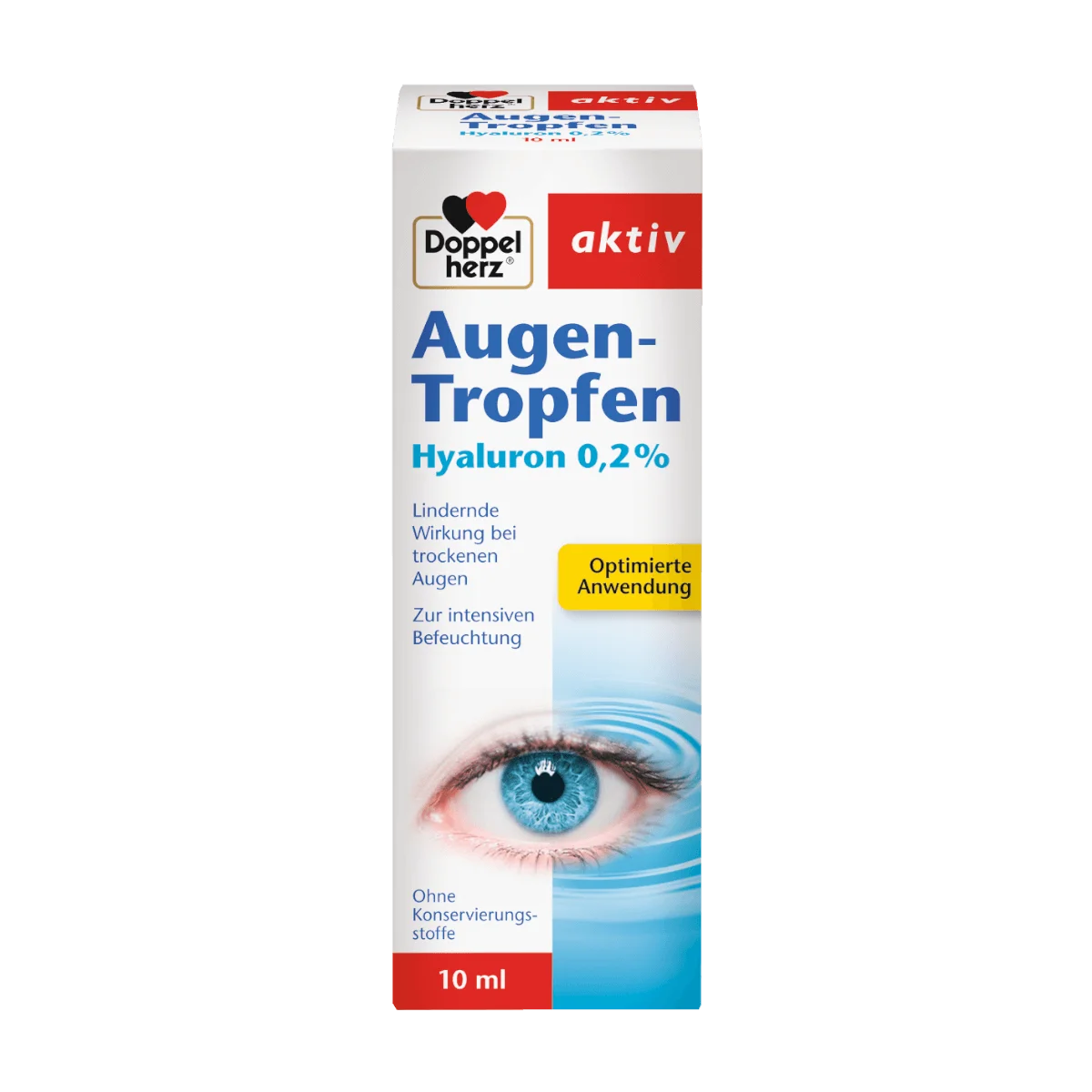 Doppelherz Augen-Tropfen Hyaluron 0,2%, 10 ml