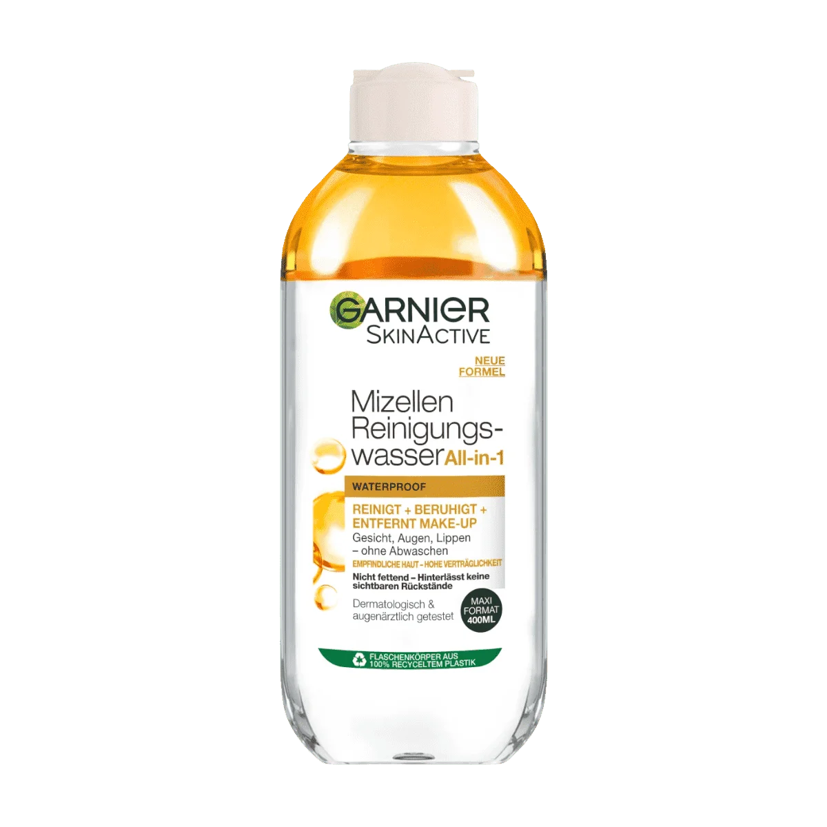 Garnier SkinActive Mizellen Reinigungswasser All-in-1 Waterproof, 400 ml 