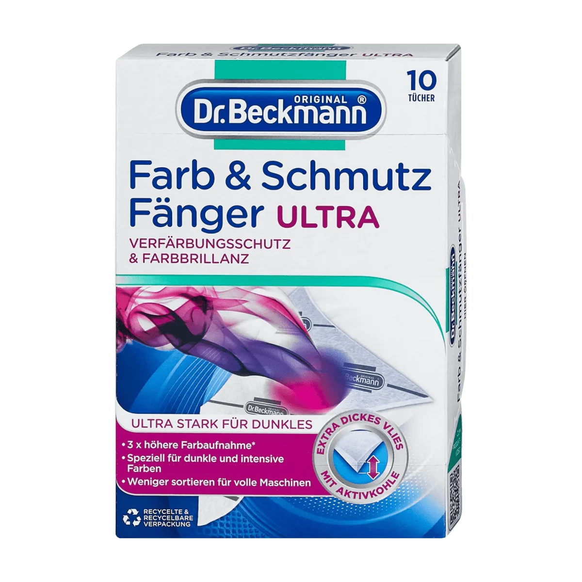 Dr. Beckmann Farb & Schmutz Fänger Verfärbungs-Schutz Ultra, 10 Stk