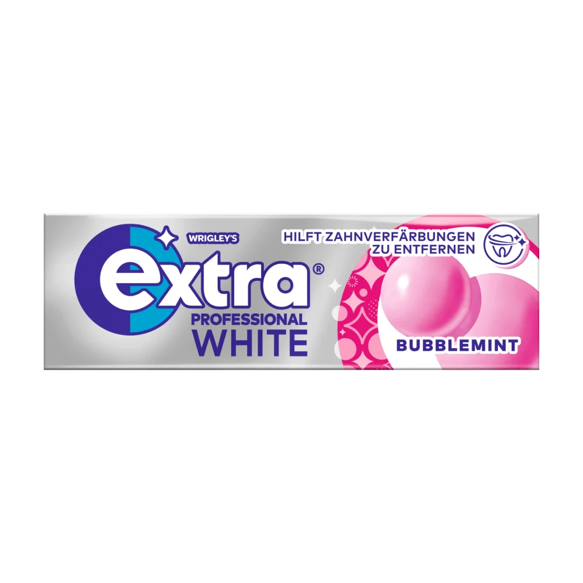 Wrigley's Kaugummi, EXTRA Professional White Bubblemint, 10 Stk