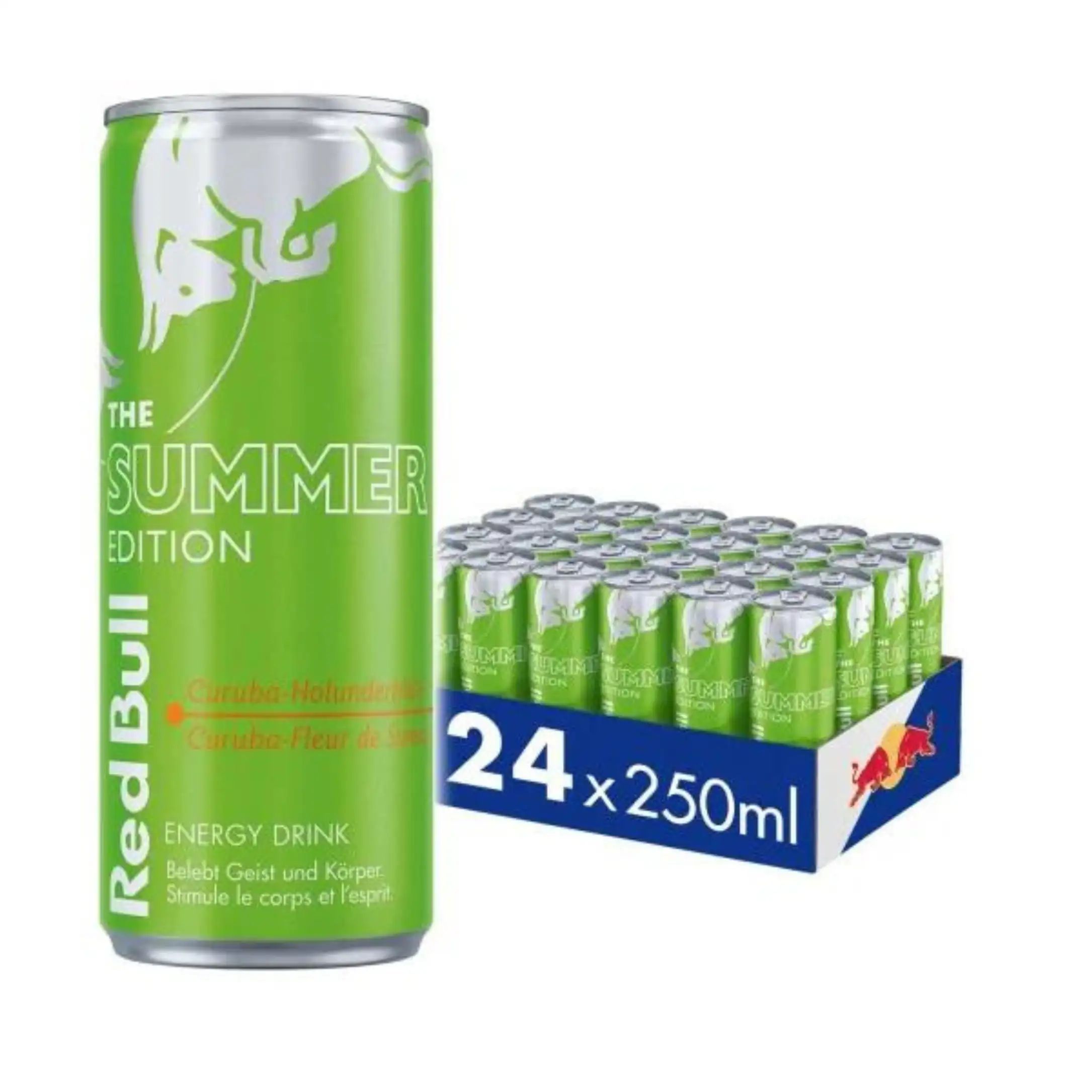 Red Bull Energy Summer Edition Curuba-Holunder, 250 ml (24 x 250 ml)
