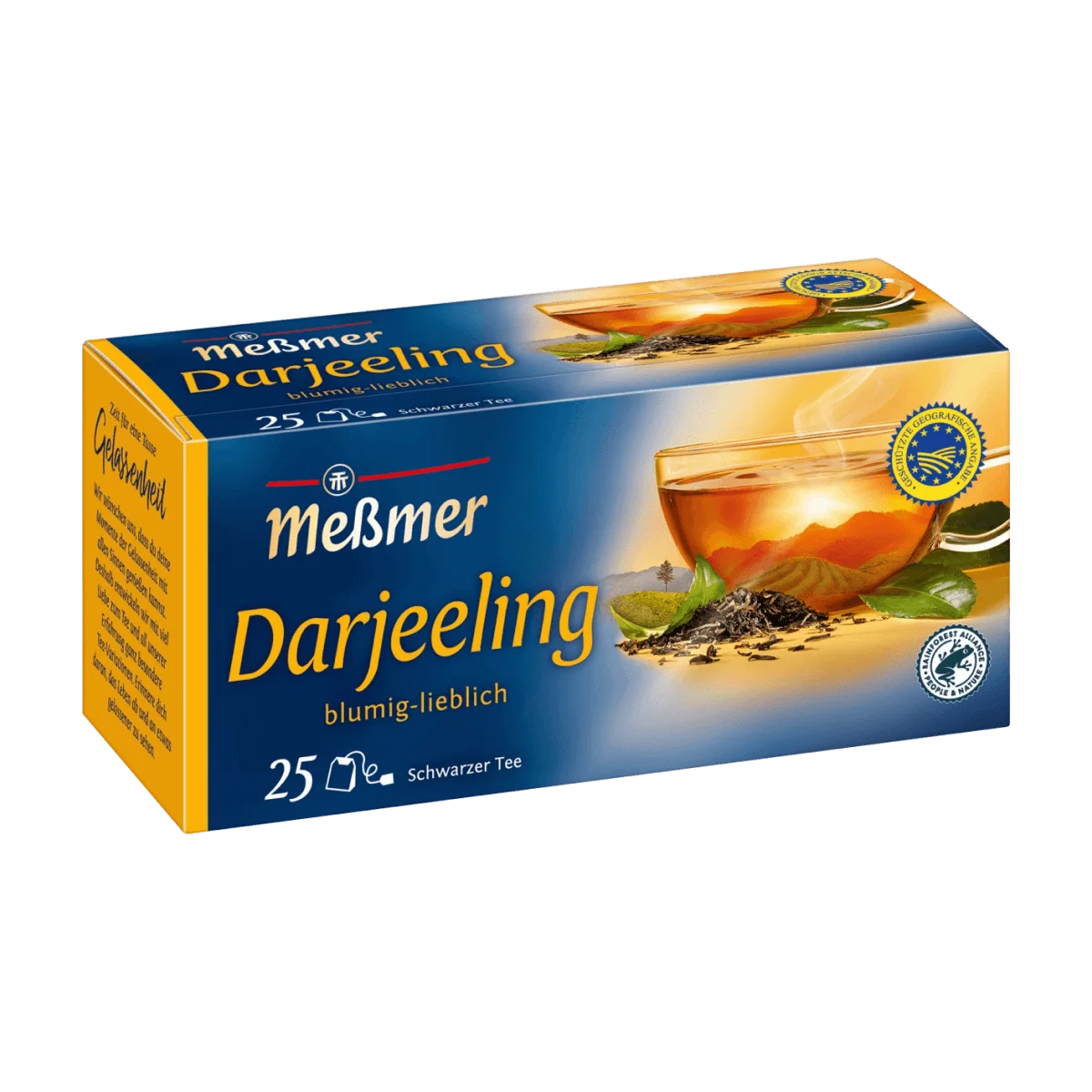 Meßmer Schwarzer Tee Darjeeling (25 Beutel), 43.75 g