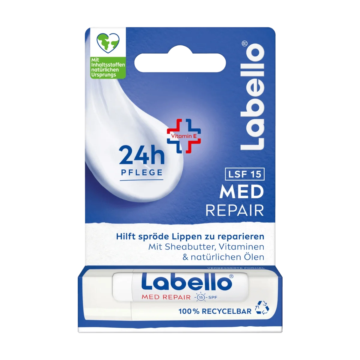 Labello Lippenpflege Med Repair LSF 15, 4.8 g