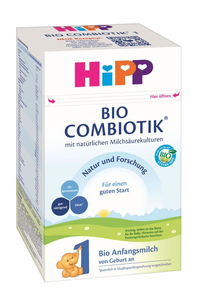 HiPP Bio Combiotik 1 Anfangsmilch von Geburt an, 600 g