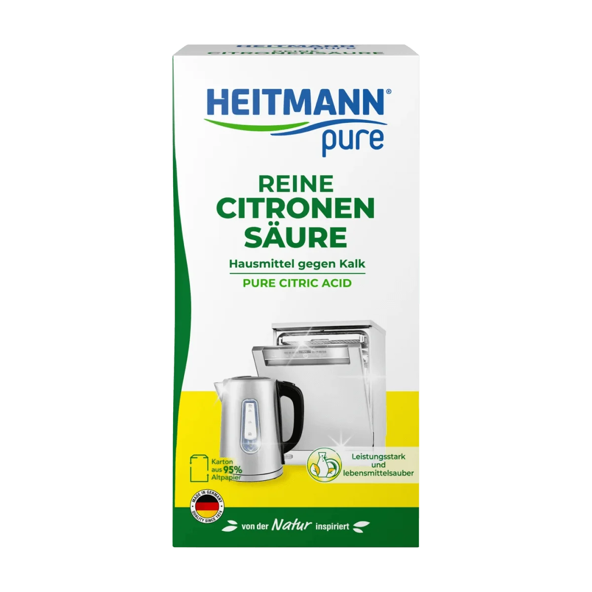 Heitmann Pure Zitronensäure Pulver, 350 g