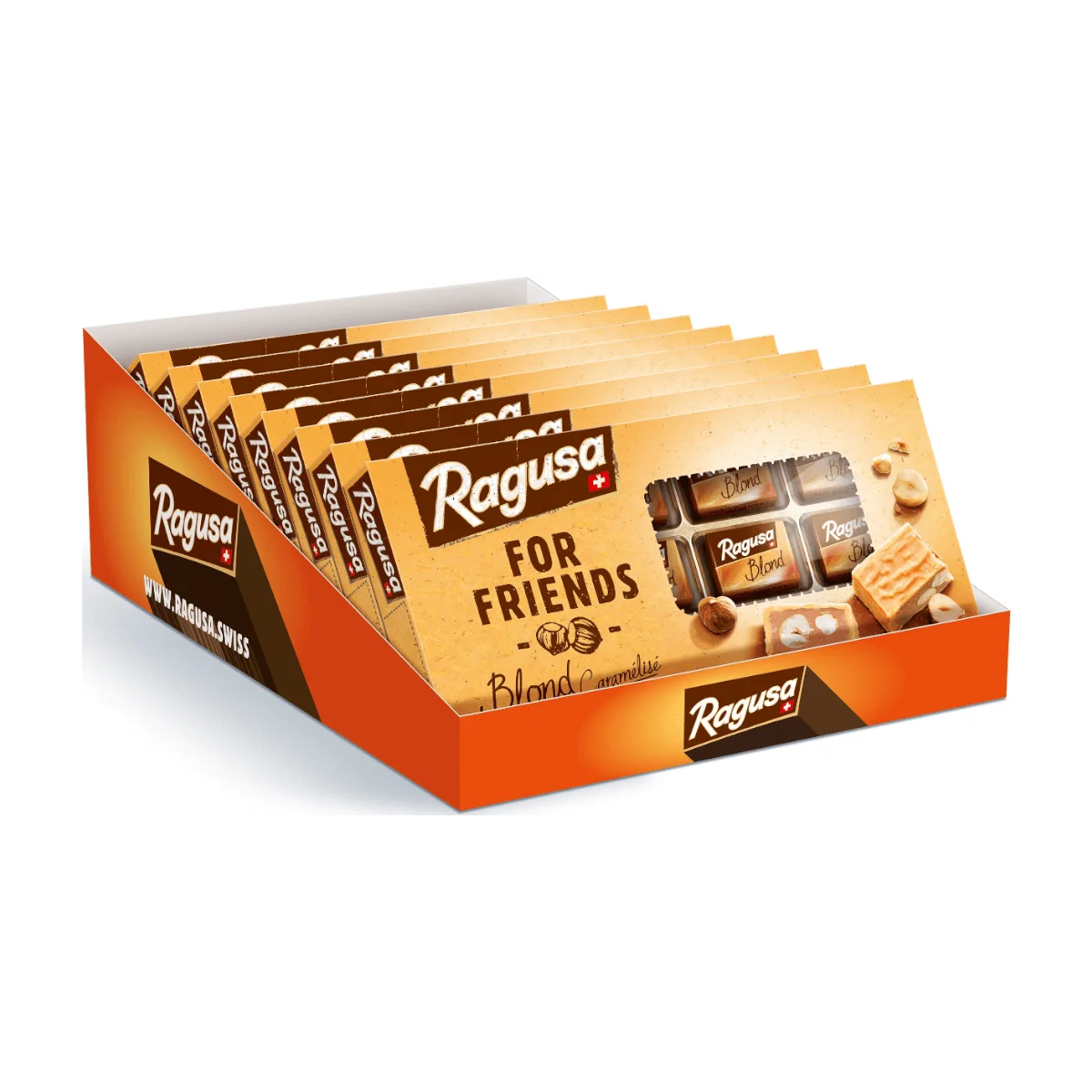 Ragusa For Friends Blond Schweizer Premium Schokolade, 132 g