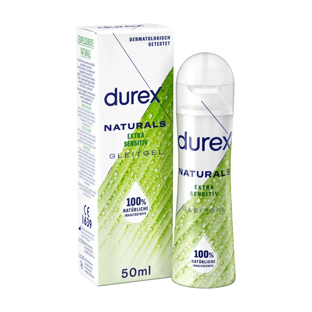 Durex Gleitgel Naturals Extra Sensitive, 50 ml