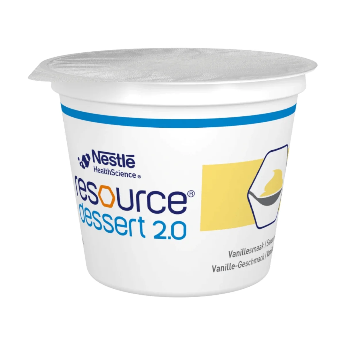 Nestlé Resource Dessert 2.0 Vanille, 4x125 g