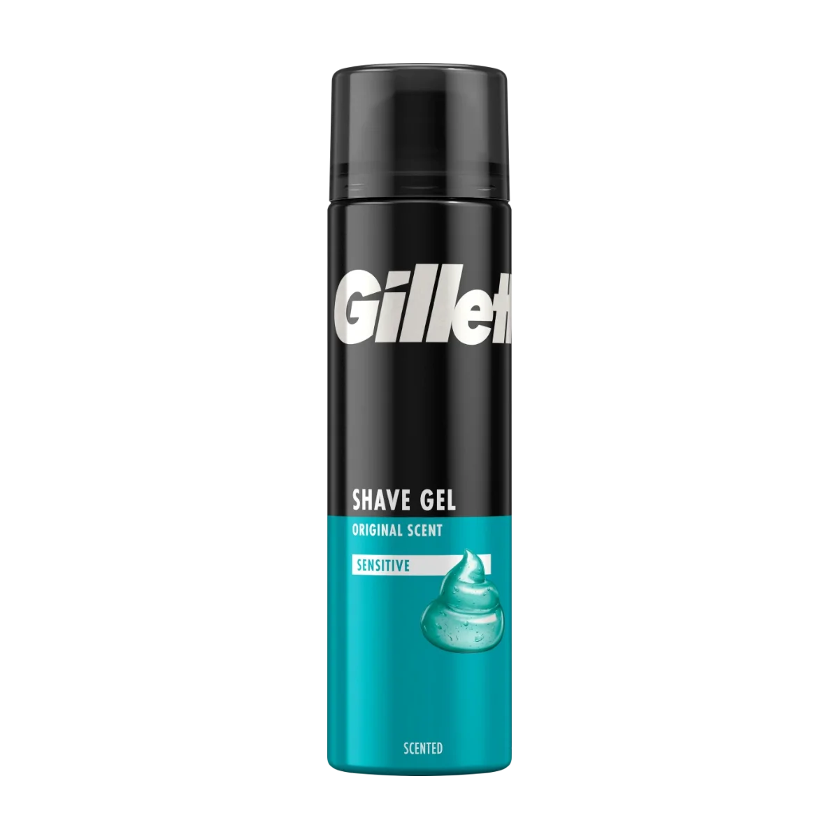 Gillette Rasiergel empfindliche Haut, 200 ml