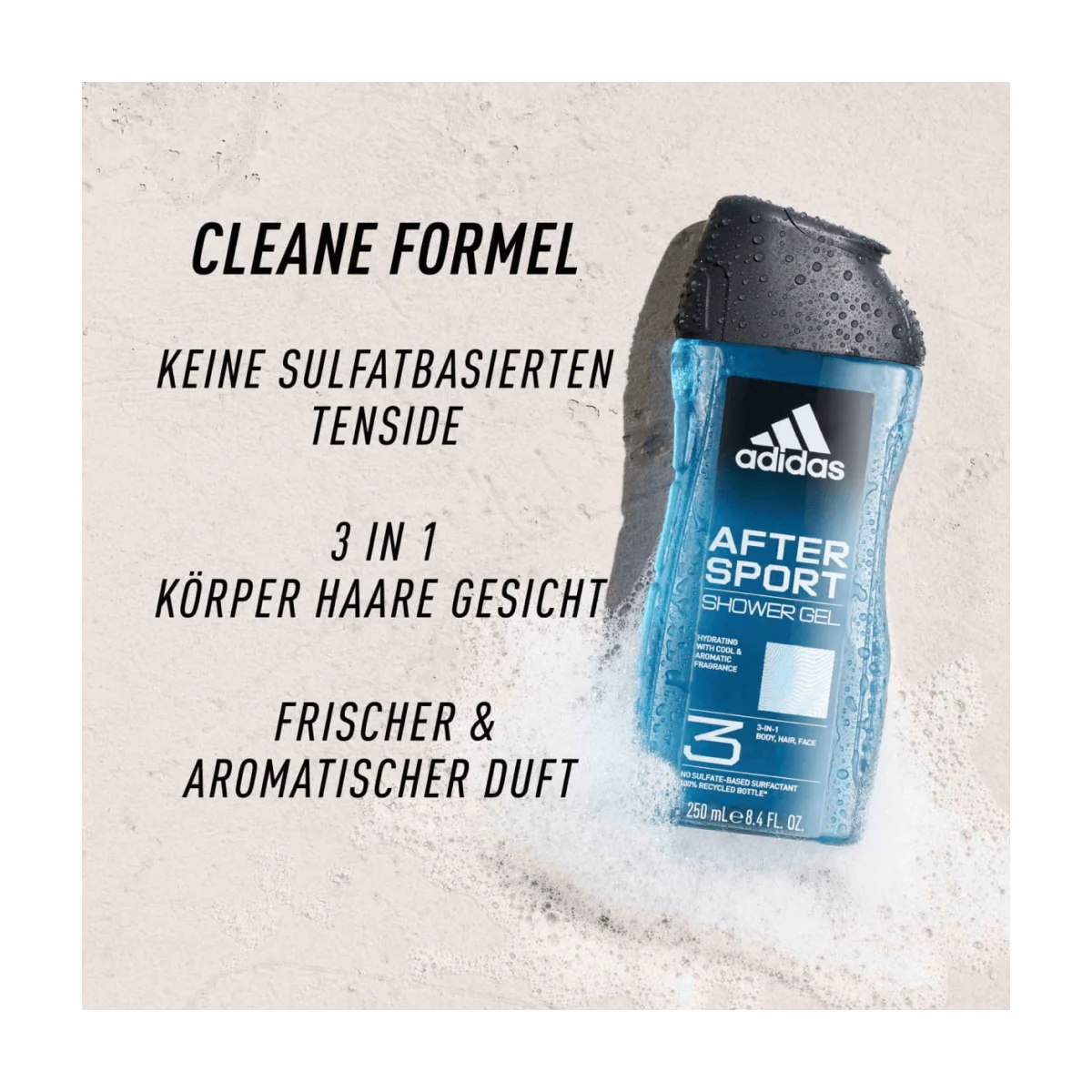 Adidas Duschgel Men After Sport, 400 ml