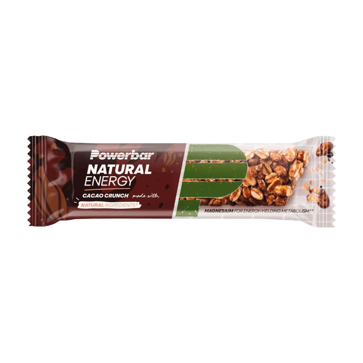 PowerBar Energieriegel Natural Energy, Cacao Crunch, 40 g