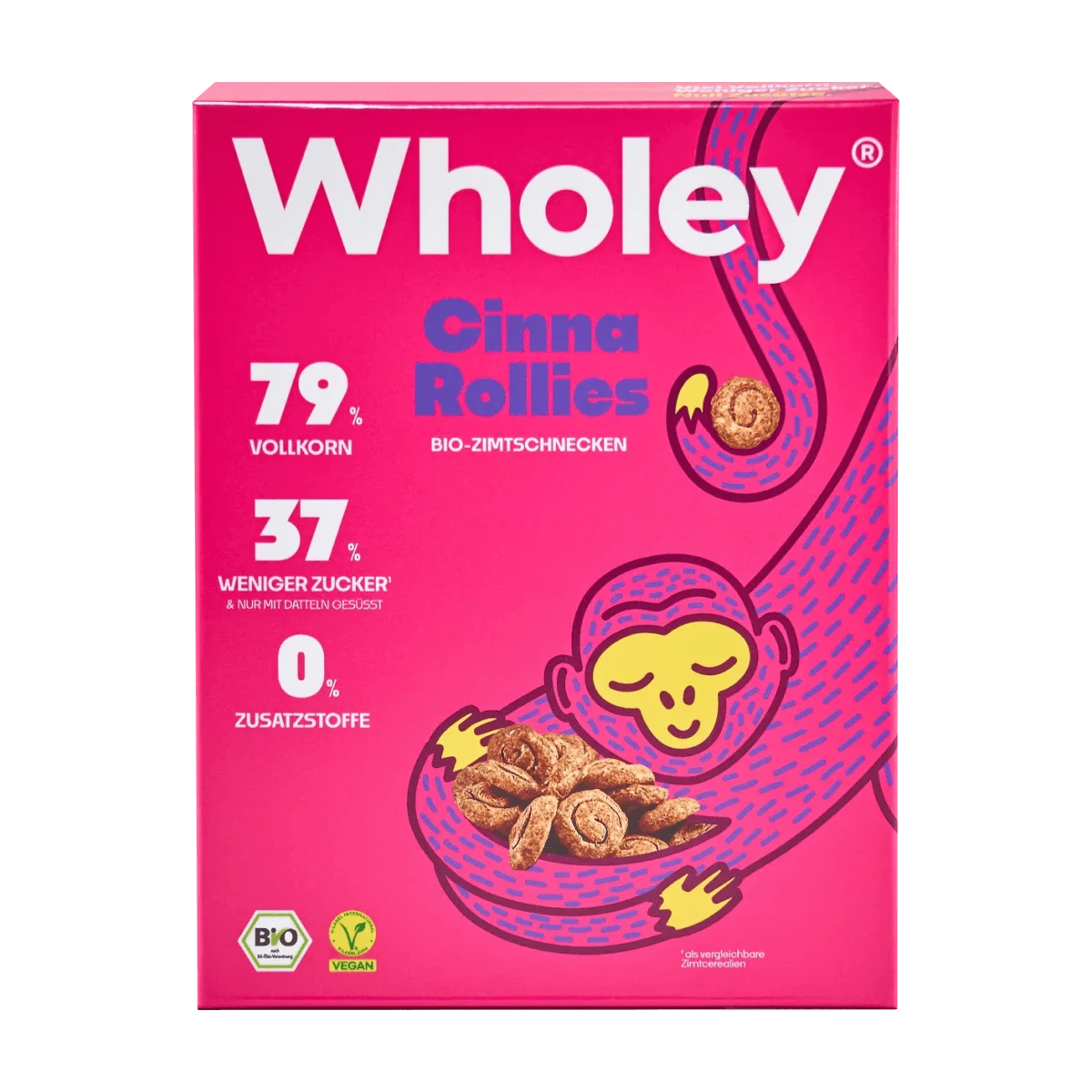Wholey Müsli, Cinna Rollies, 275 g