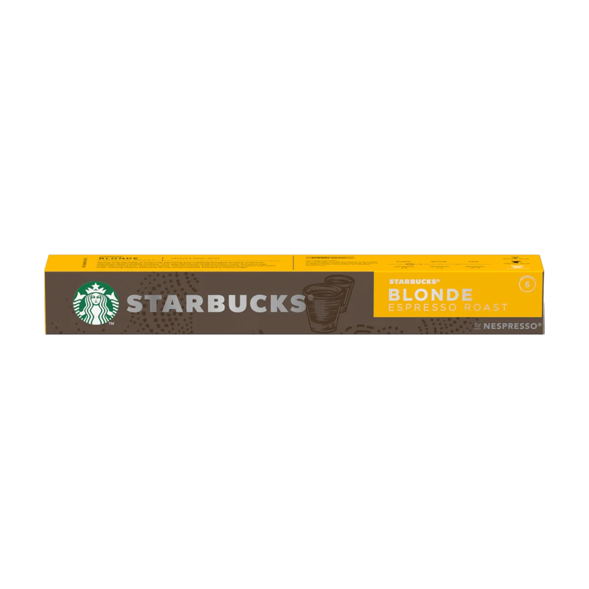 Starbucks Kaffee-Kapseln, Blonde Espresso 53g, 10 Kps