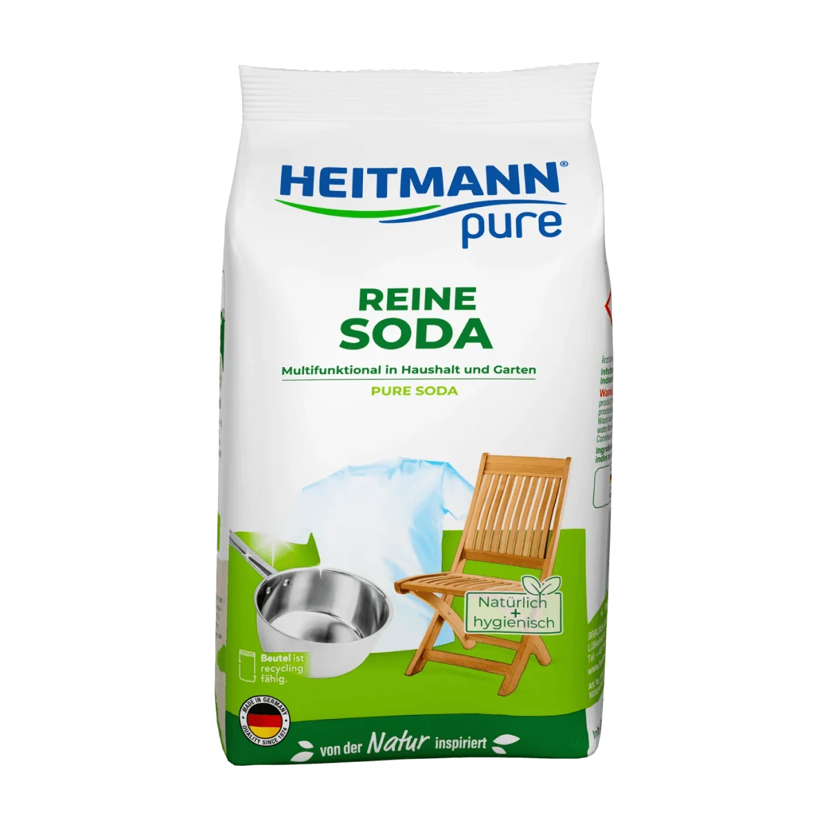 Heitmann Pure Reine Soda Pulver Multifunktional, 500 g