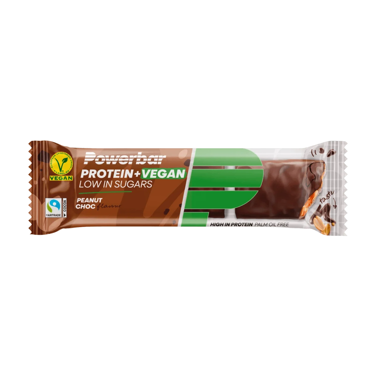 PowerBar Proteinriegel Protein + Low in Sugars, Peanut Choc Geschmack, 42 g