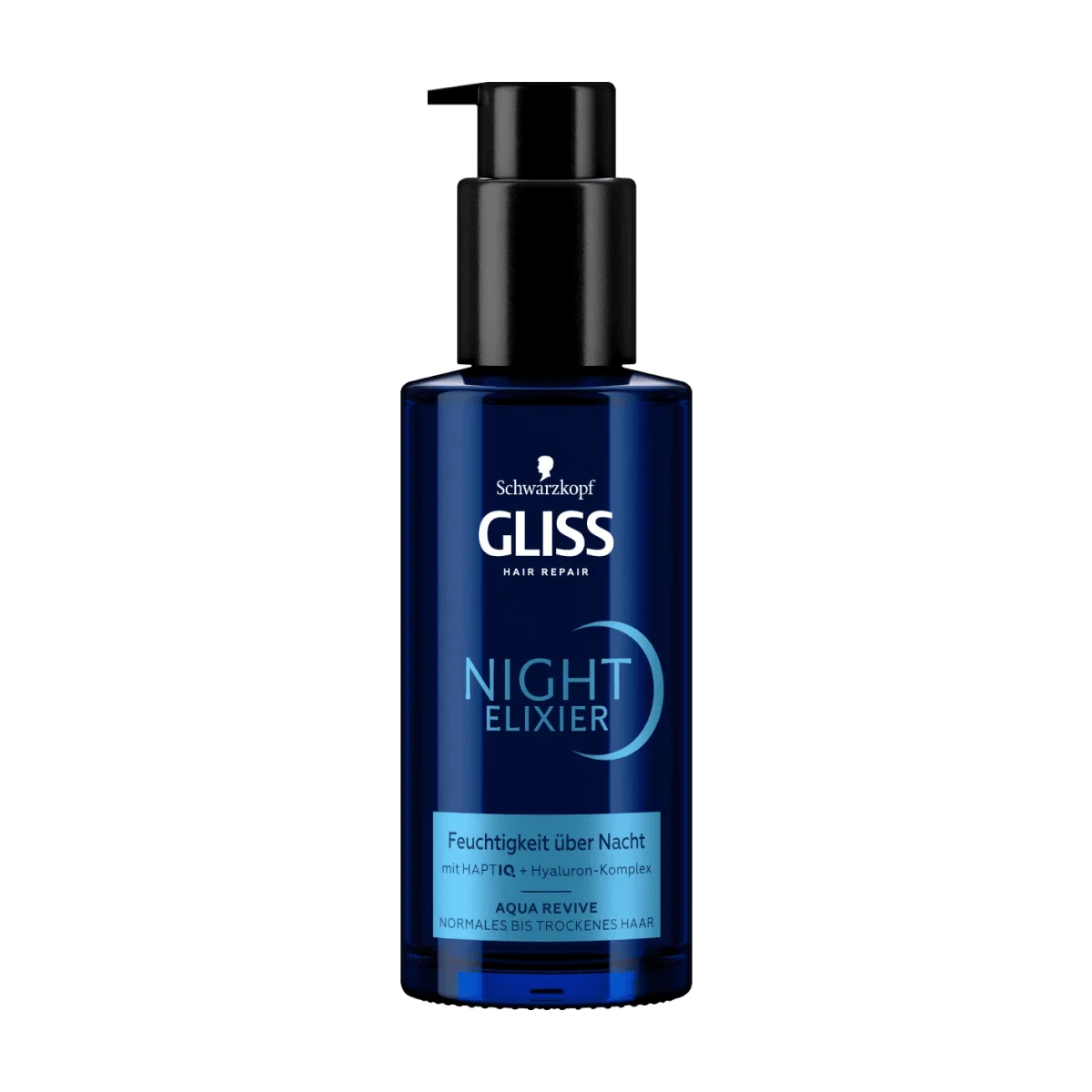 Schwarzkopf GLISS Haarkur Night Elixier Aqua Revive, 100 ml