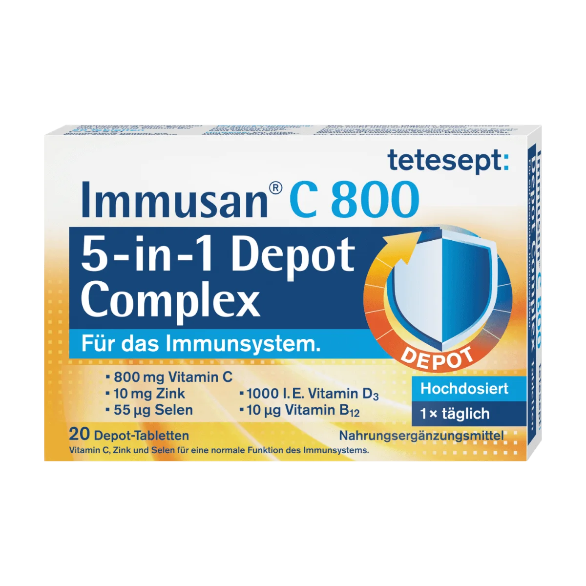 tetesept Immusan C Complex Tabletten 20 Stk, 25.2 g
