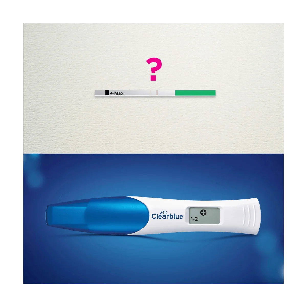 Clearblue Schwangerschaftstest Anzeige der Wochen digital, 1 Stk