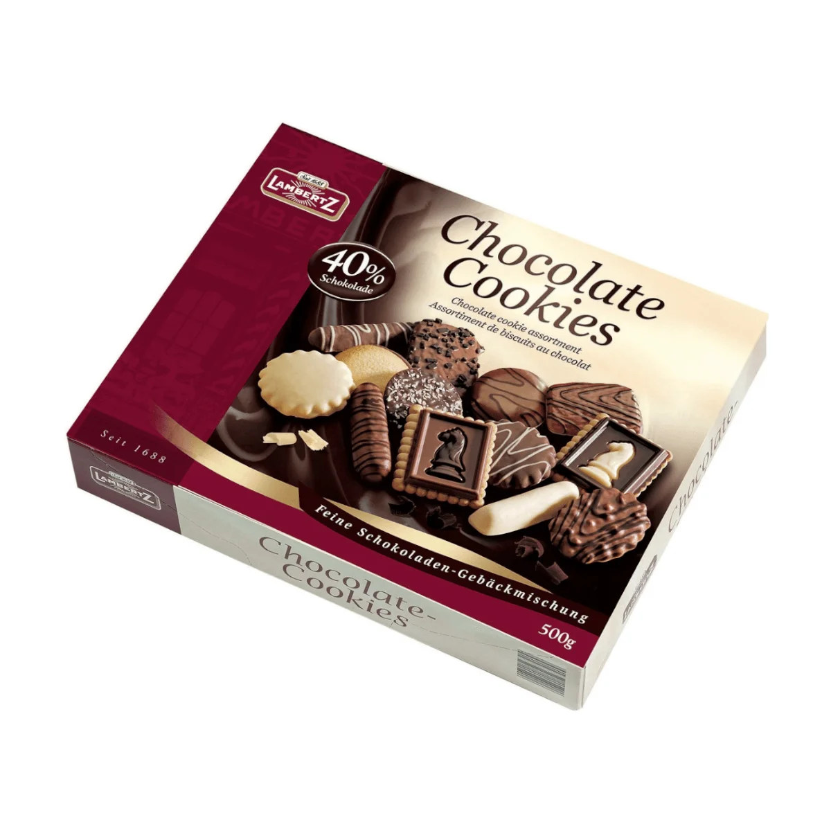 Lambertz Chocolate Cookies Schokoladen-Gebäckmischung, 500 g