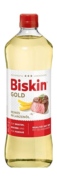 Biskin Gold Reines Pflanzenöl, 750 ml