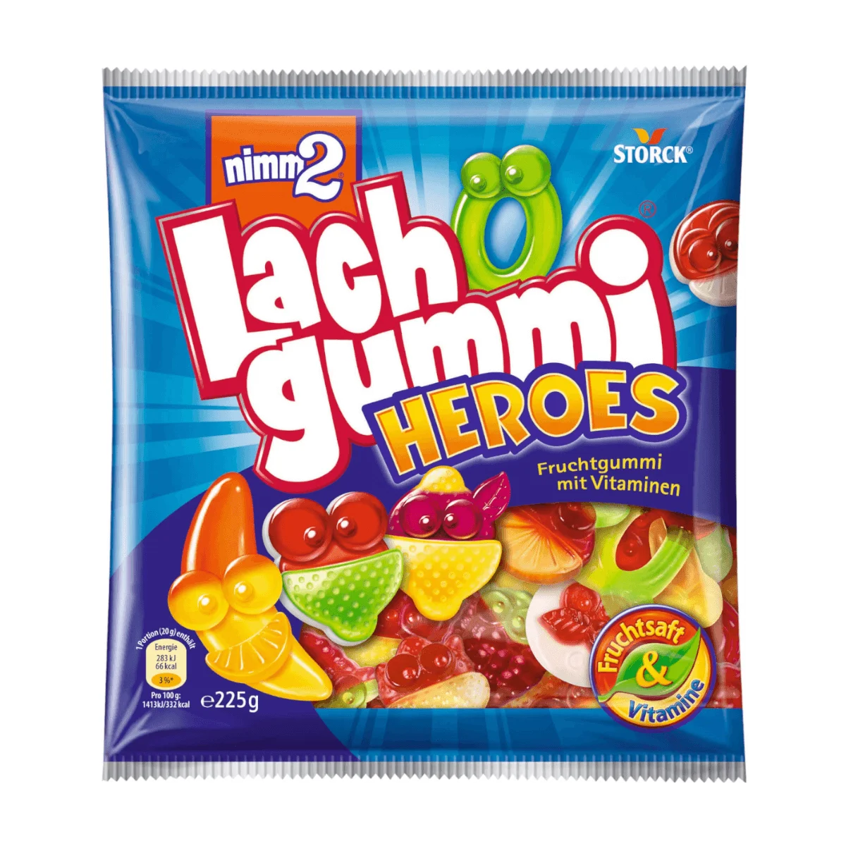 nimm2 Lachgummi Heroes, 225 g