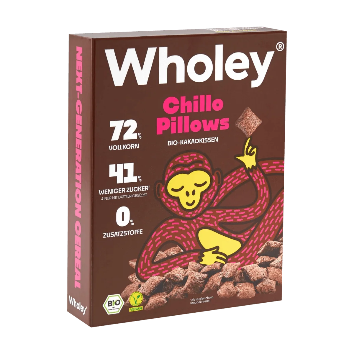 Wholey Müsli, Chillo Pillows, 275 g