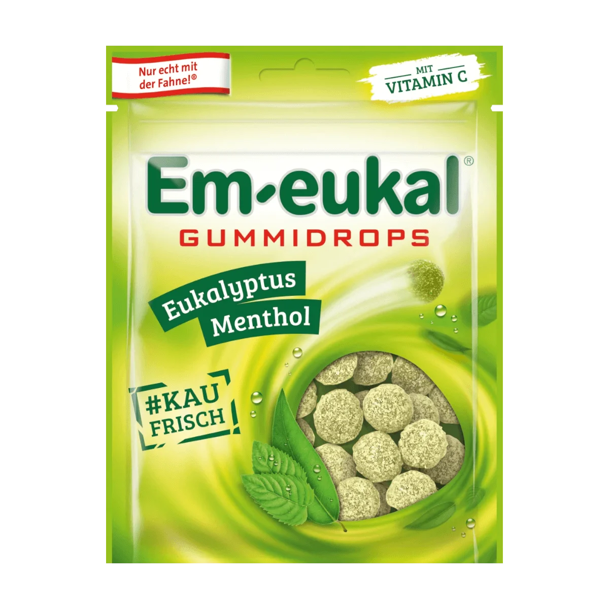 Em-eukal Gummidrops Eukalyptus-Menthol, 90 g