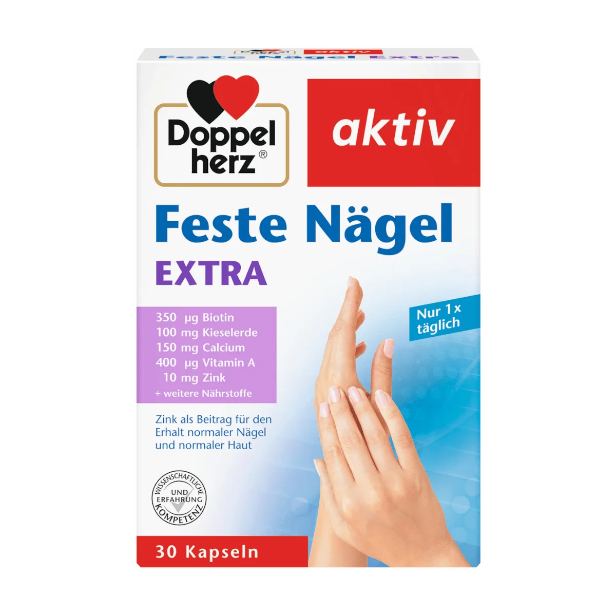 Doppelherz Feste Nägel Extra, 30 Kps
