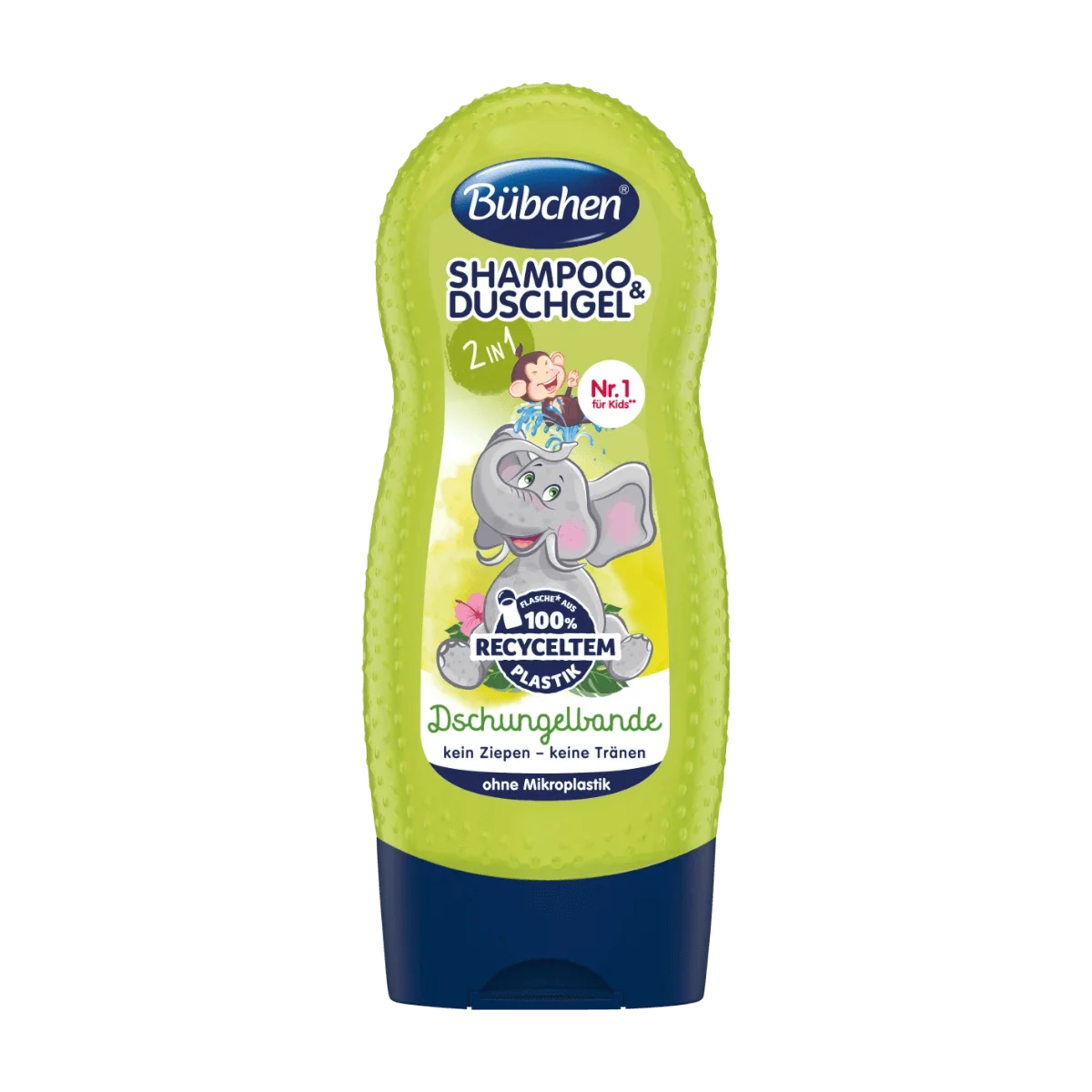 Bübchen Shampoo & Duschgel Dschungelbande, 230 ml