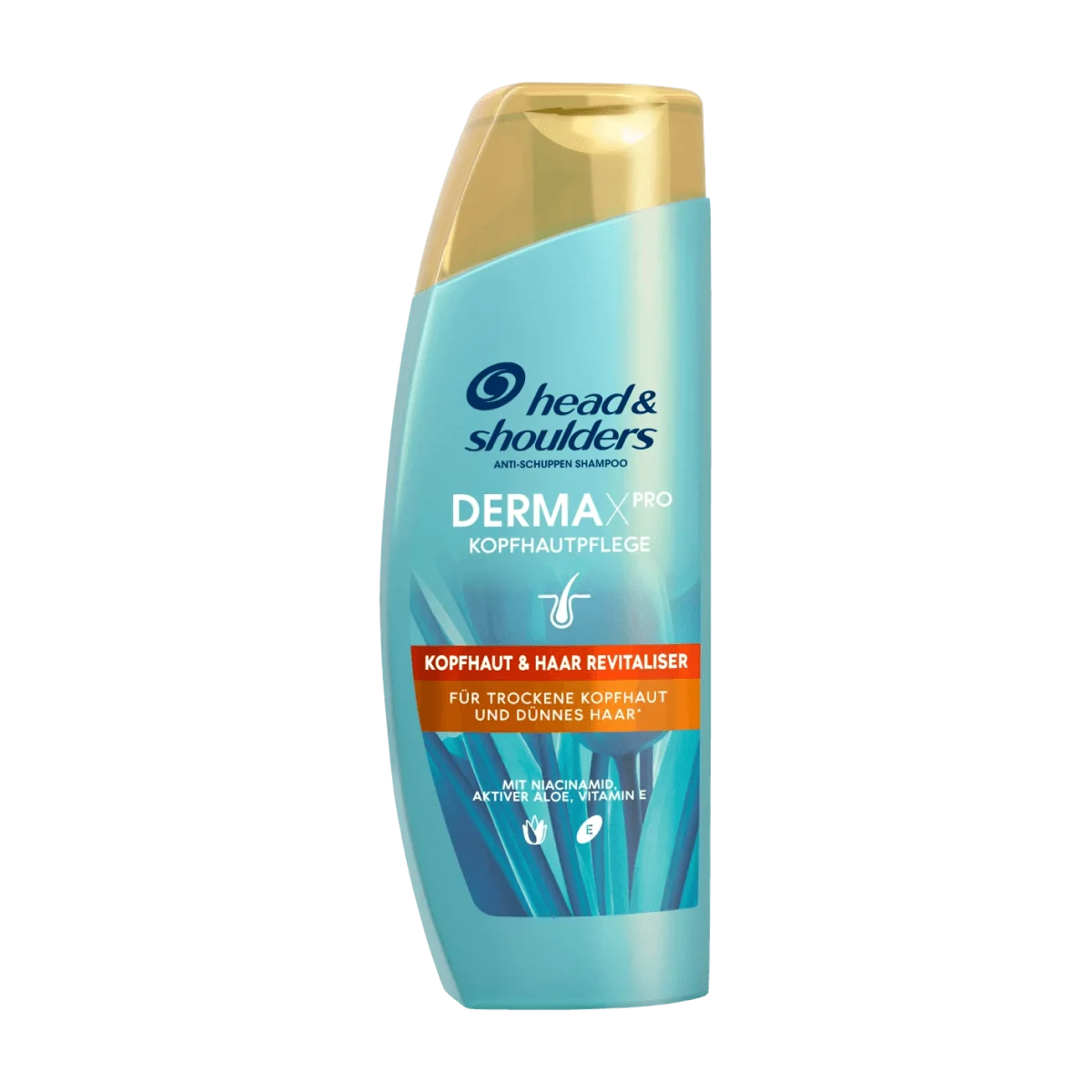 head&shoulders Shampoo Derma x Pro Kopfhaut & Haar Revitalisierer, 225 ml