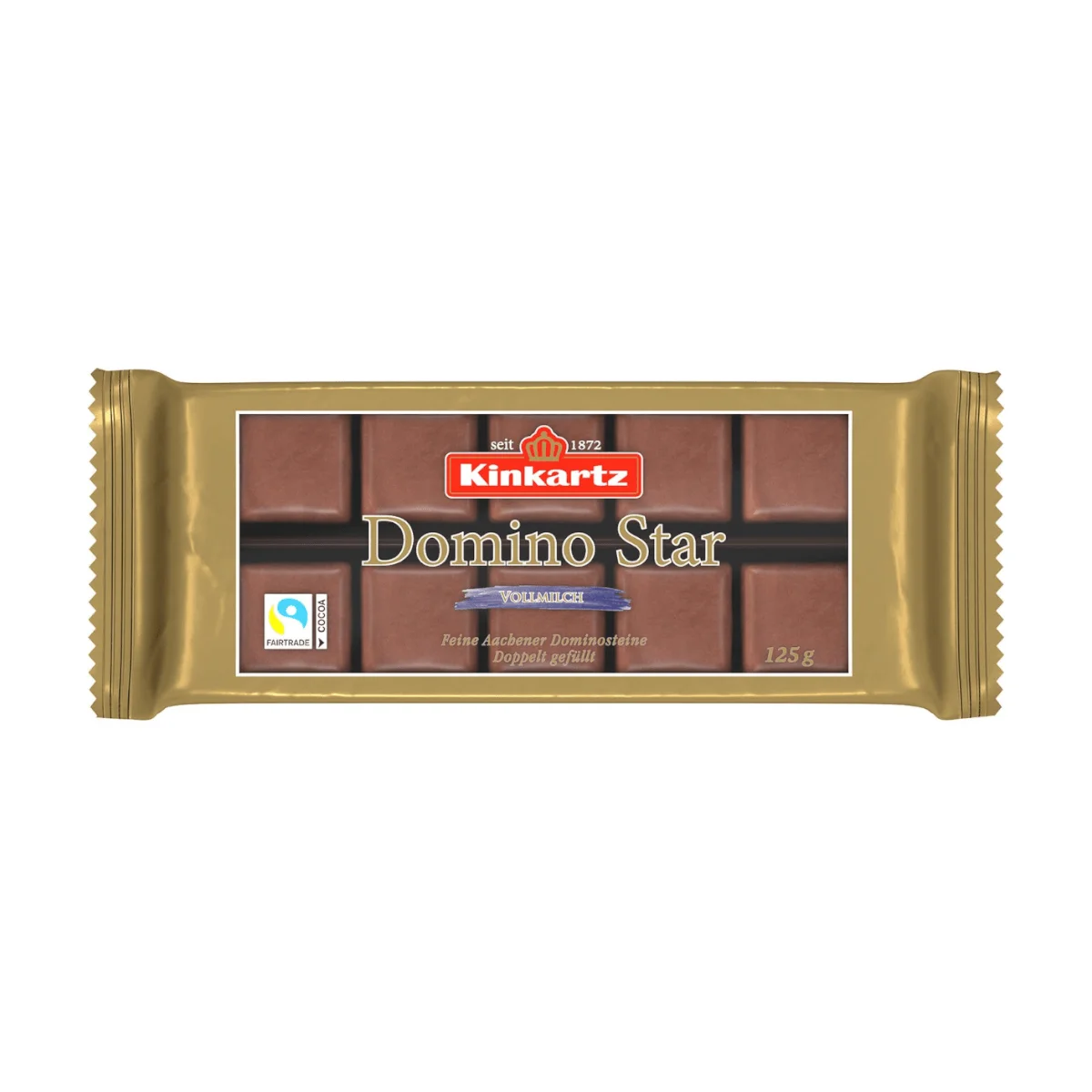 Kinkartz Domino Star Vollmilch, 125 g