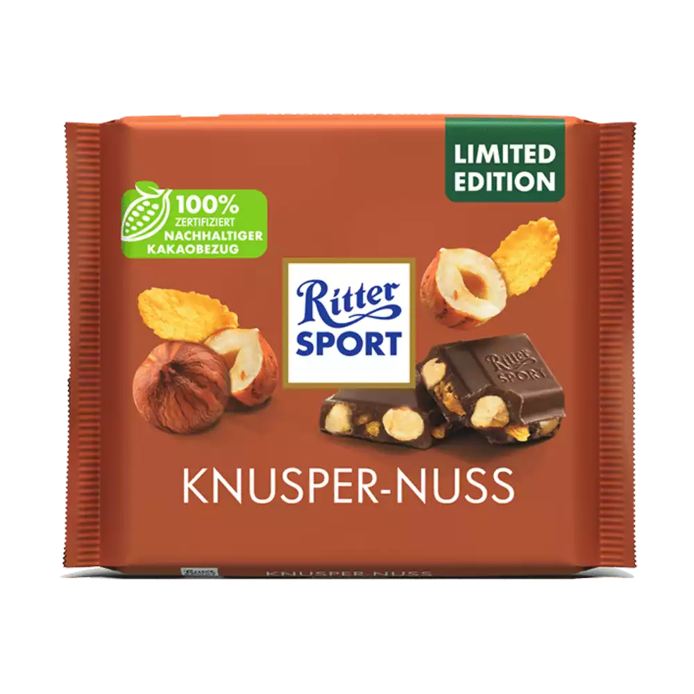 Ritter Sport Knusper-Nuss Limited Edition, 100 g