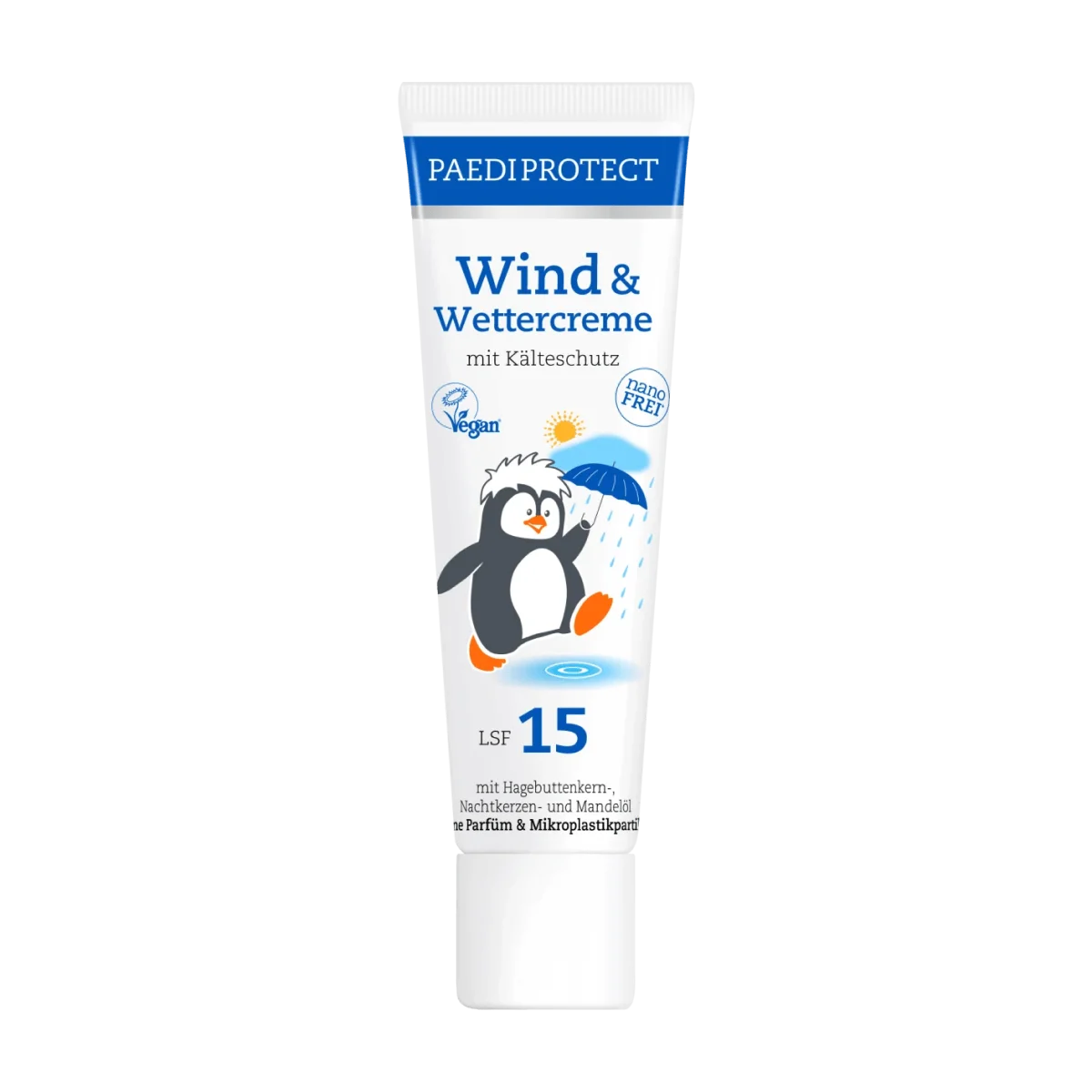 PAEDIPROTECT Wind & Wetter Creme LSF 15, 30 ml