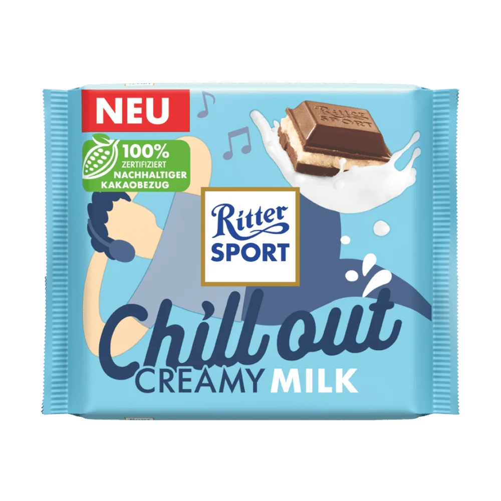 Ritter Sport Chill Out Creamy Milk, 100 g