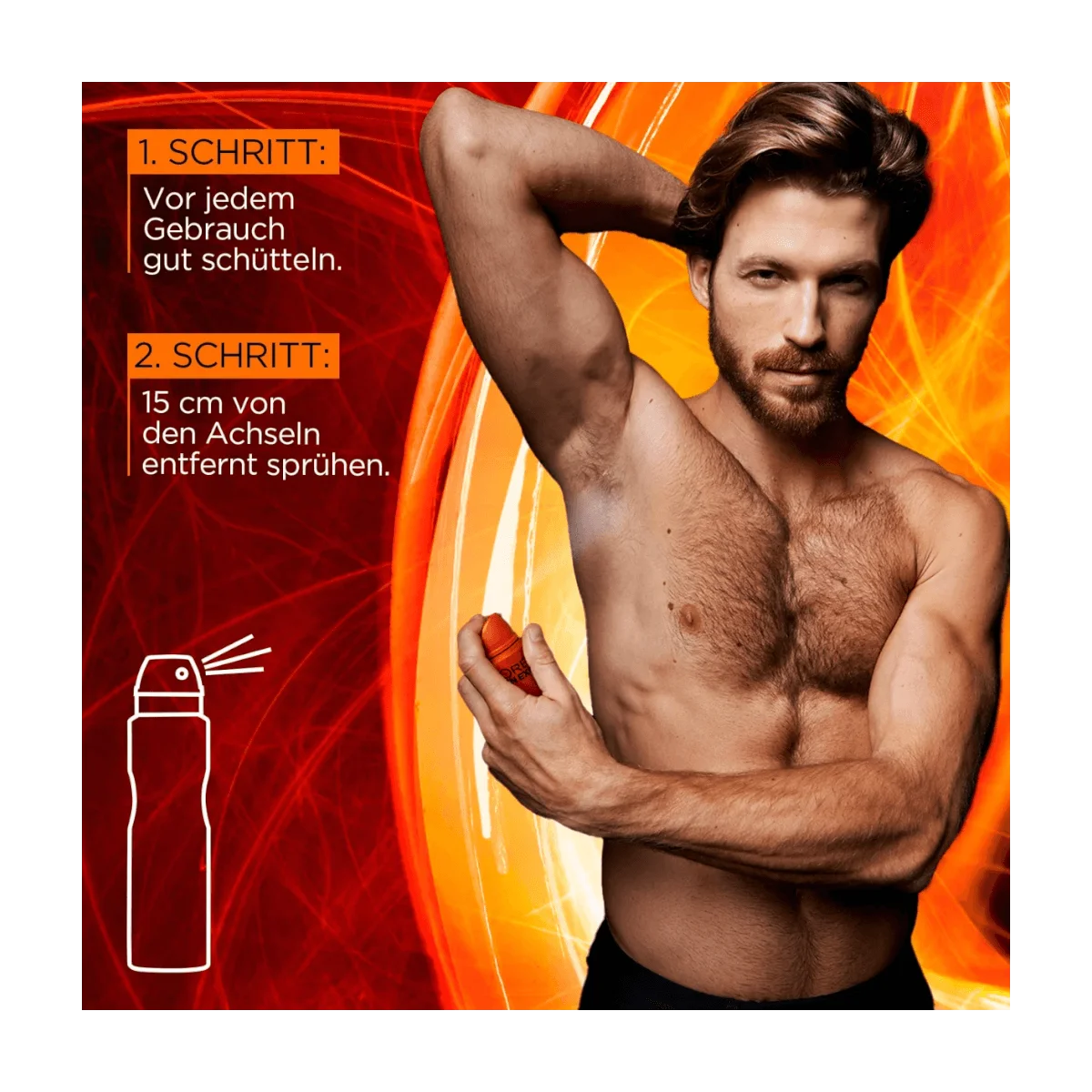 L’Oréal Paris Men Expert Deospray Heat Protect Antitranspirant, 150 ml