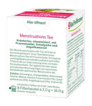 Bad Heilbrunner Menstruations Tee (8x2 g), 16 g