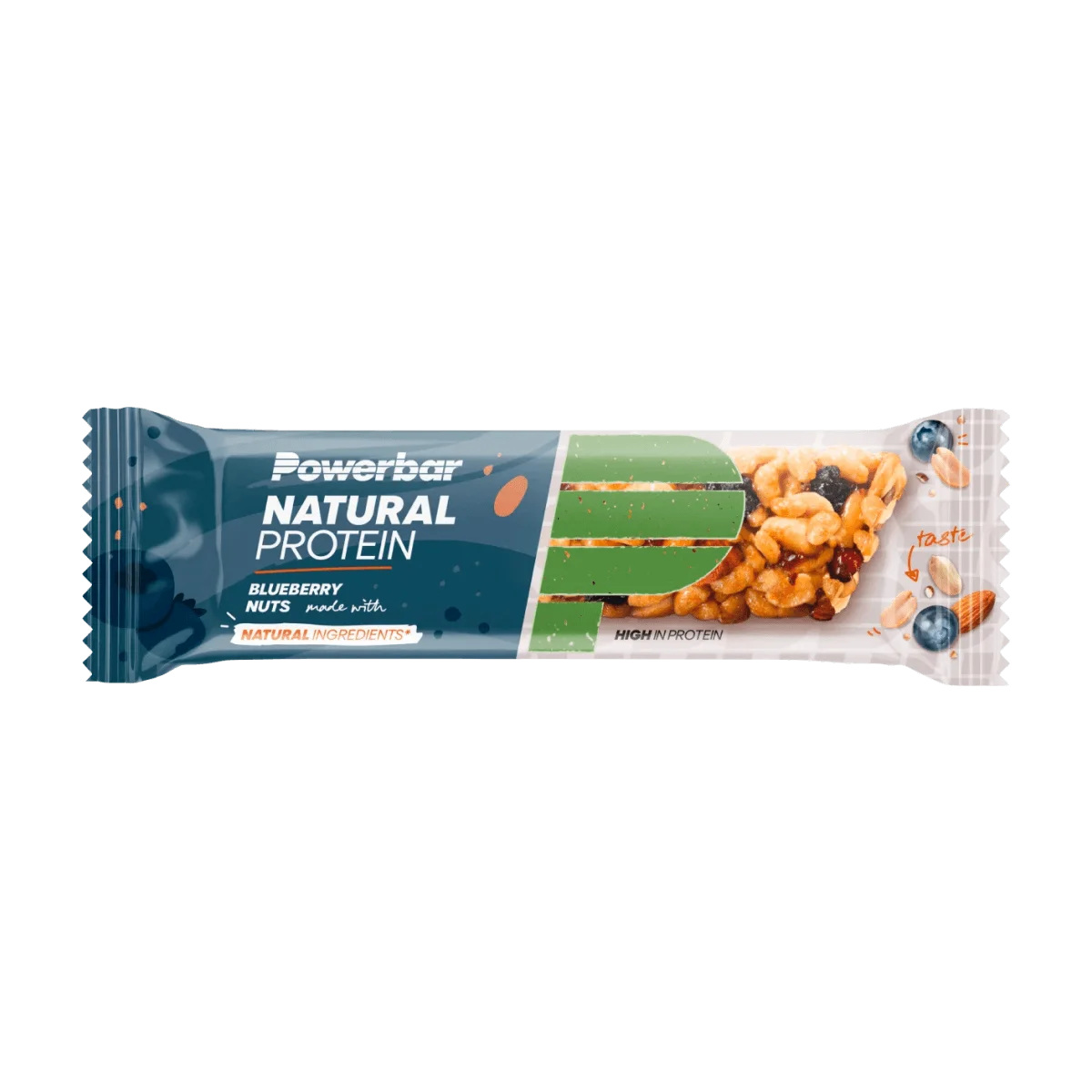 PowerBar Proteinriegel, Natural Protein, Blueberry Nuts, 40 g