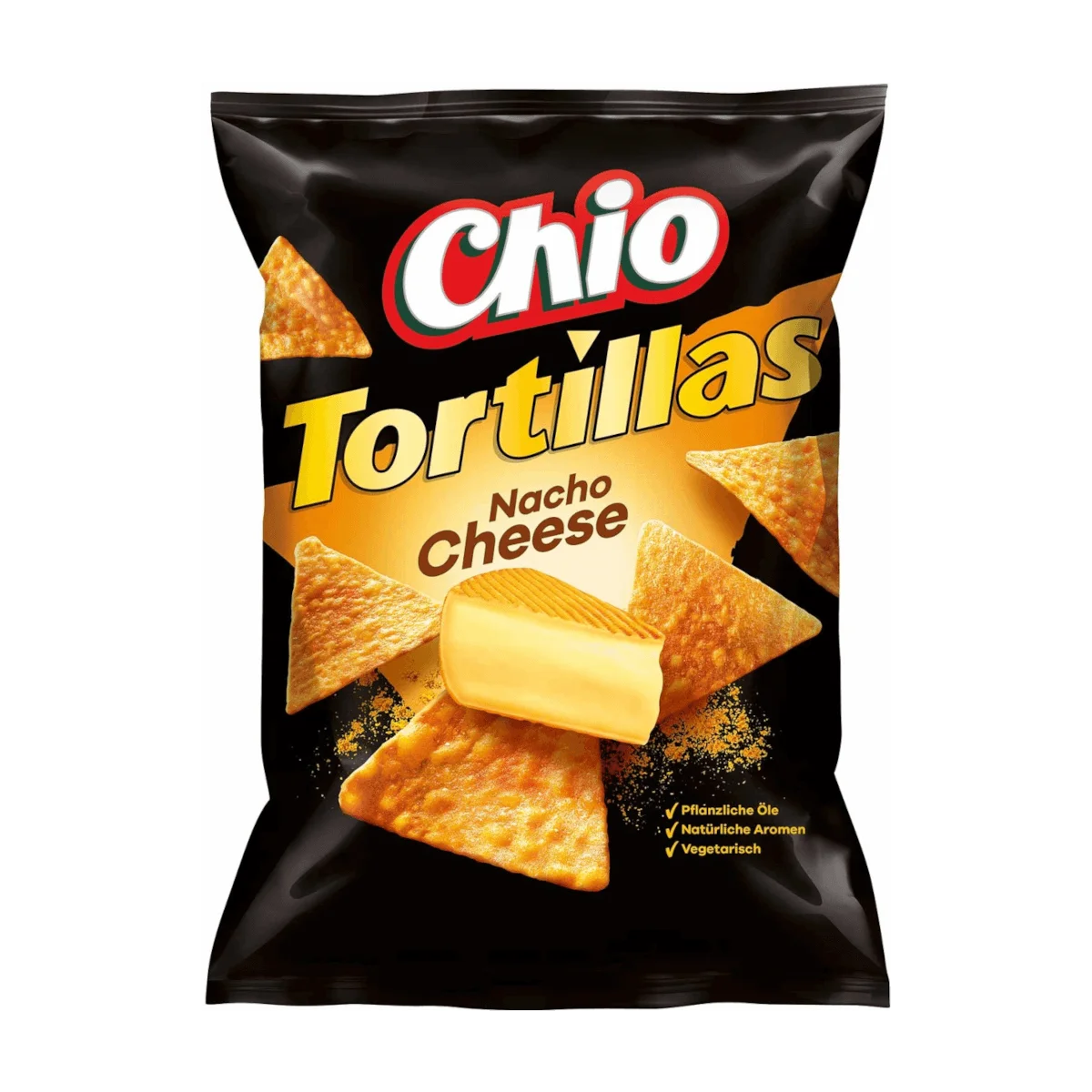 Chio Tortillas-Chips Nacho Cheese Vegetarisch, 110 g