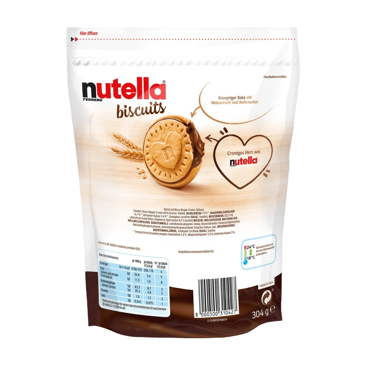 Ferrero Nutella Biscuits online kaufen