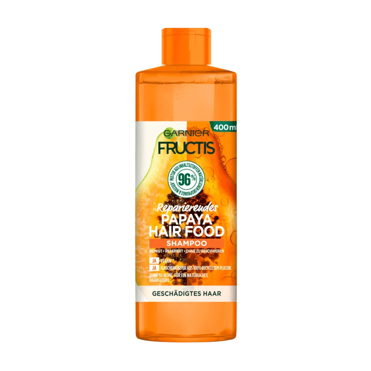 Garnier Fructis Reparierendes Shampoo Papaya Hair Food, 400 ml