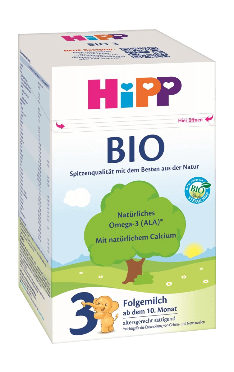 HiPP Bio 3 Folgemilch ab dem 10.Monat, 600 g