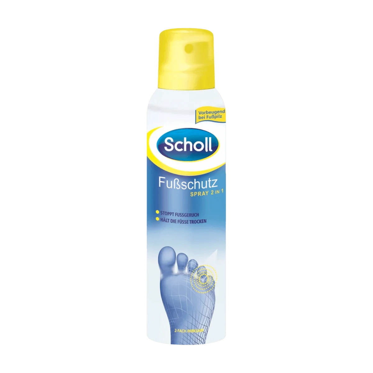 Scholl Fußschutz Spray 2in1, 150 ml
