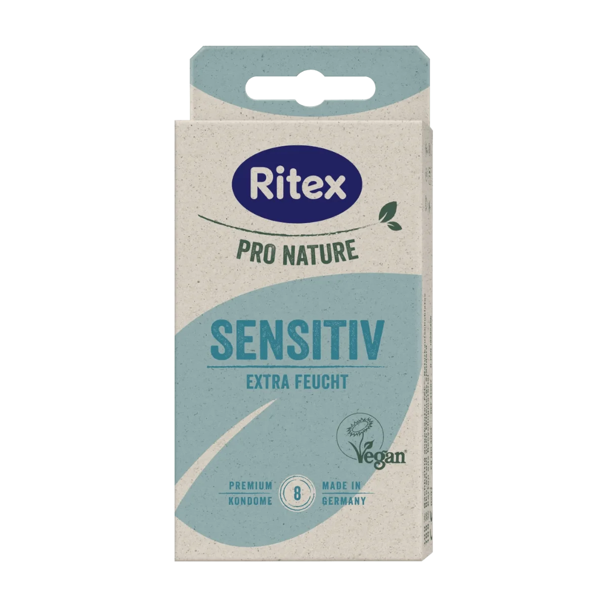 Ritex Kondome Pro Nature Sensitiv, Breite 53mm, 8 Stk
