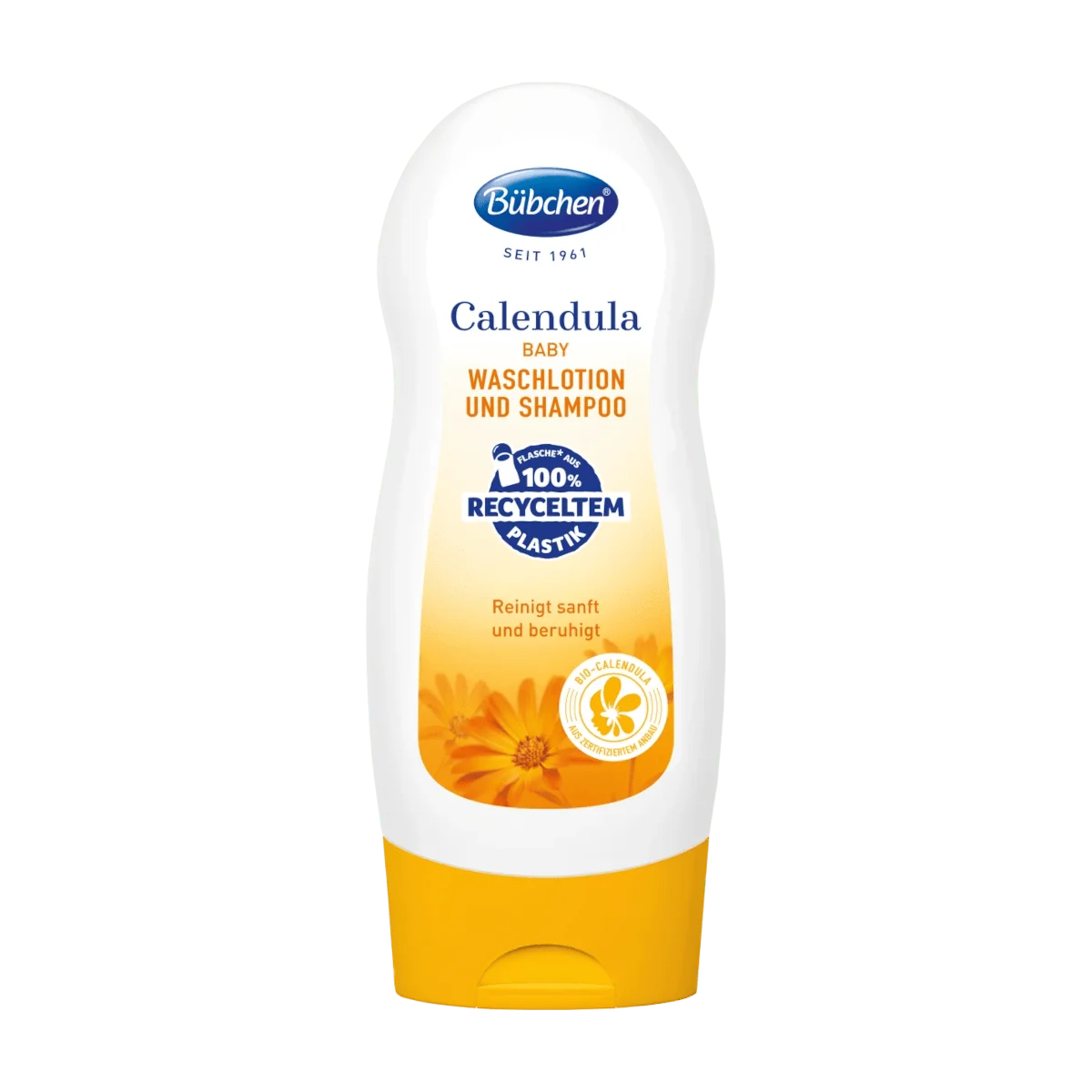 Bübchen Waschlotion und Shampoo Calendula, 230 ml