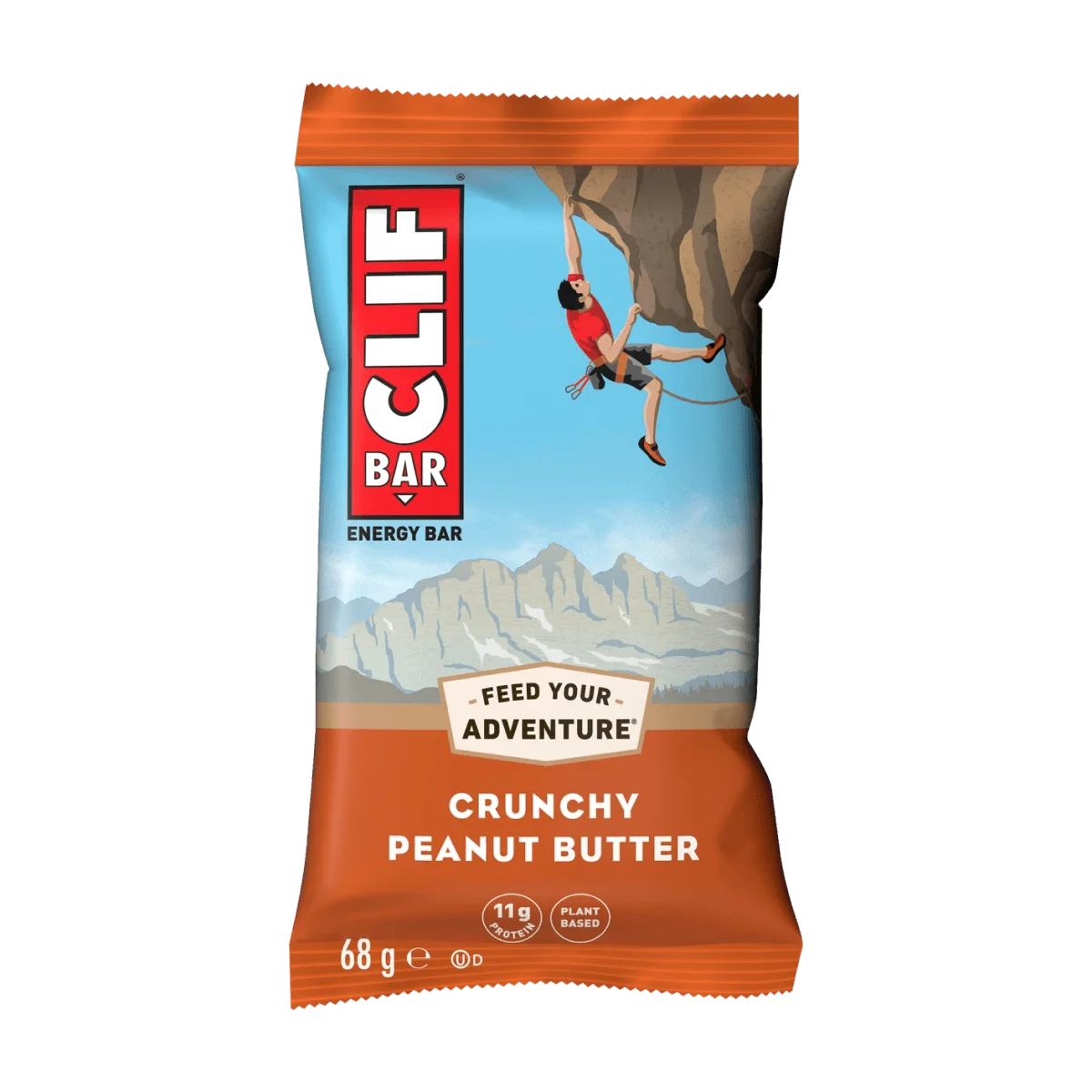 Clif Bar Energieriegel, Crunchy Peanut Butter, 68 g