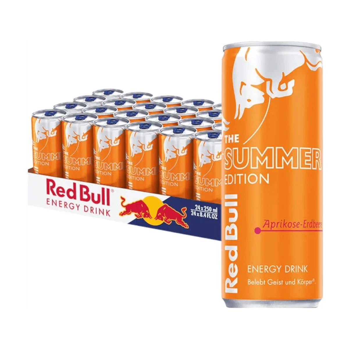 Red Bull The Apricot Edition Aprikose-Erdbeere (24 x 250 ml)