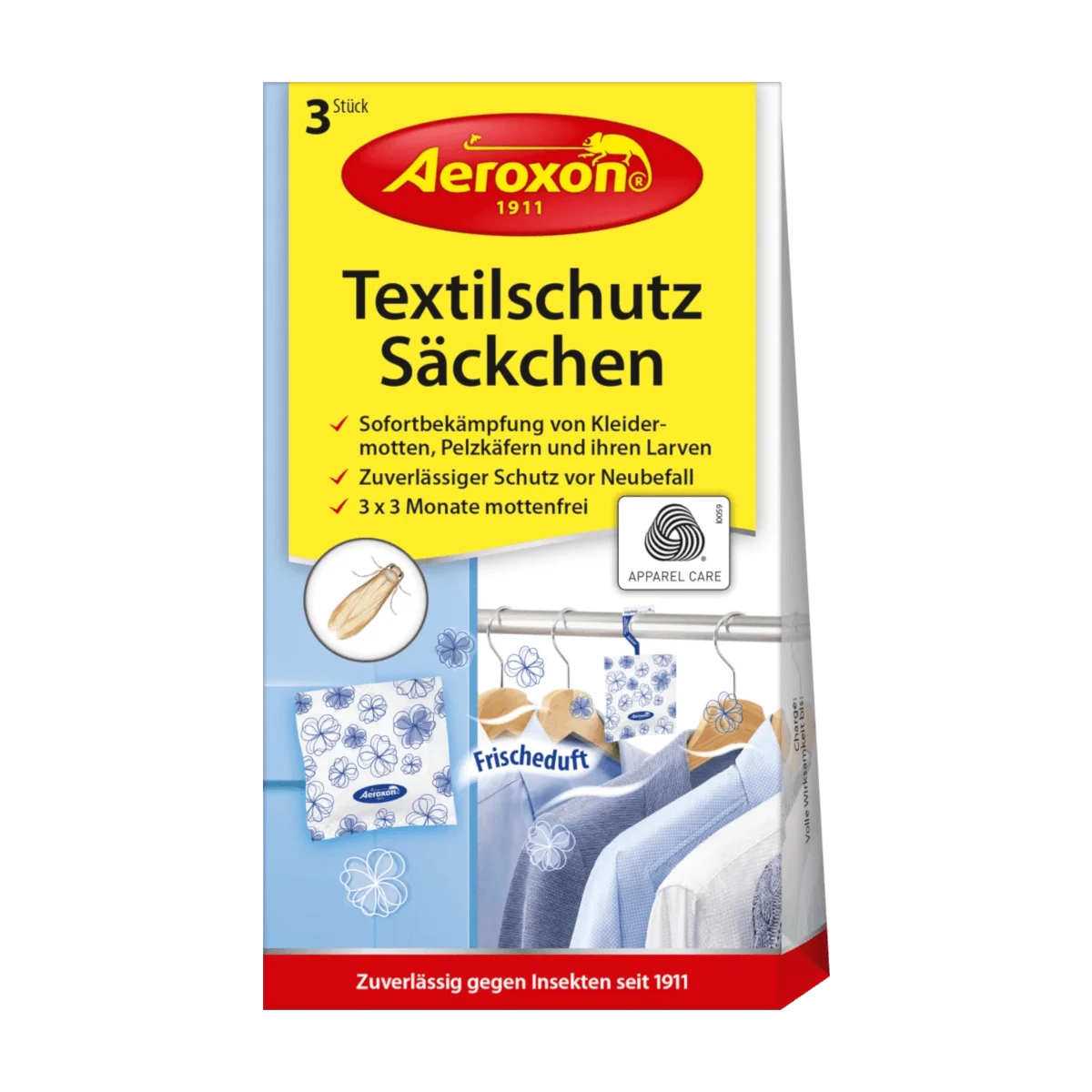 Aeroxon Textilschutz-Säckchen, 3 Stk