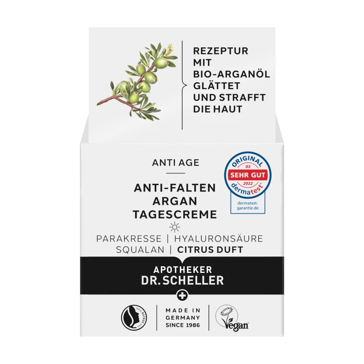 Dr. Scheller Gesichtscreme Anti-Falten Argan, 50 ml