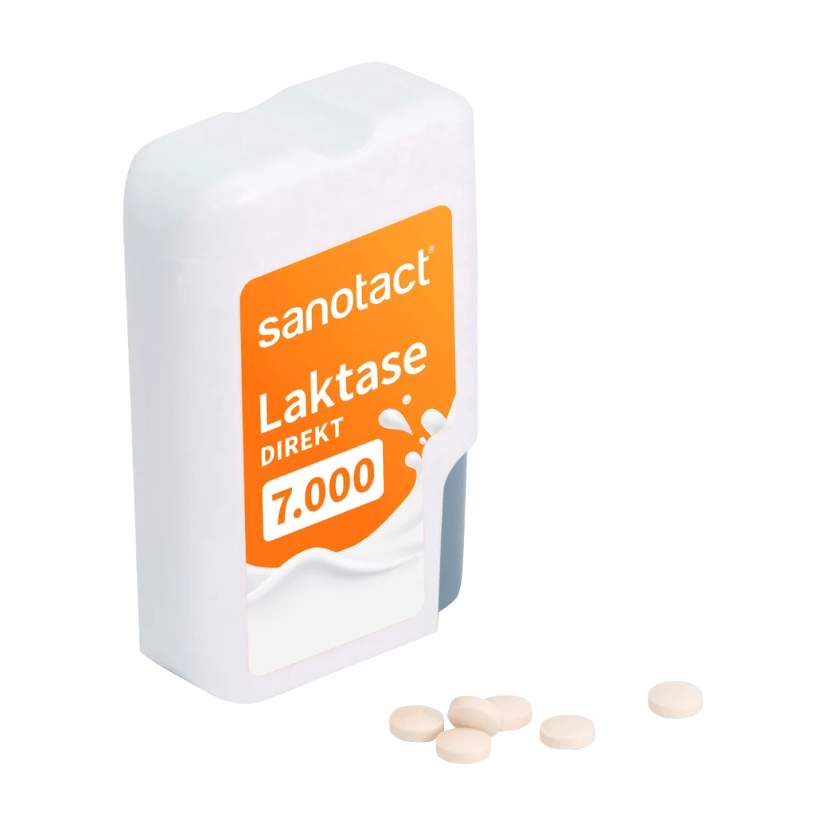 sanotact Laktase 7000 Direkt Mini Tabletten 90 Stk, 7.1 g
