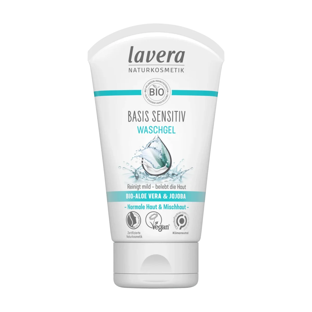 lavera Waschgel Basis Sensitiv, 125 ml